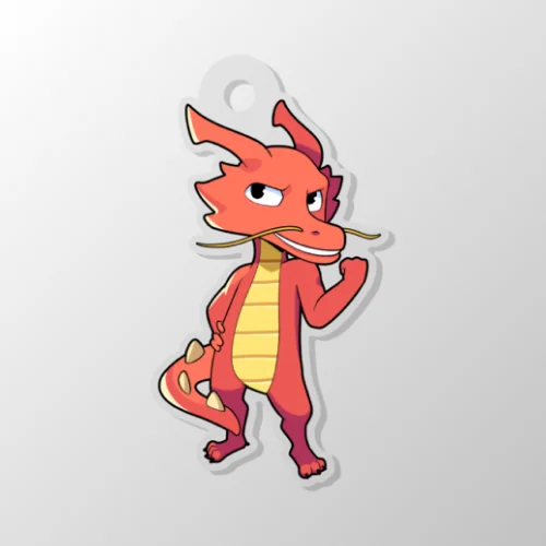 Determined Strator Keychain